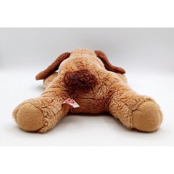 Ty Beanie Buddy Bones 2000 Plush Brown Dog 12" Stuffed Dog Puppy - Picture 3 of 4